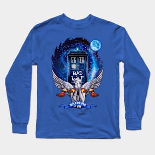 The Angel Has a Phone box Long Sleeve T-Shirt